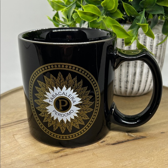 Other - Tabacalera Perdomo Cigar Brand Celebrated on 16 oz High-Gloss Black Coffee Mug
